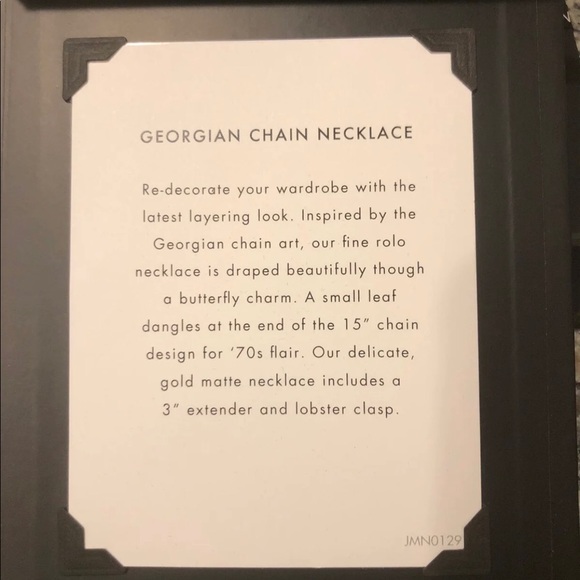 Jewelmint Georgian Chain Necklace - Picture 2 of 4